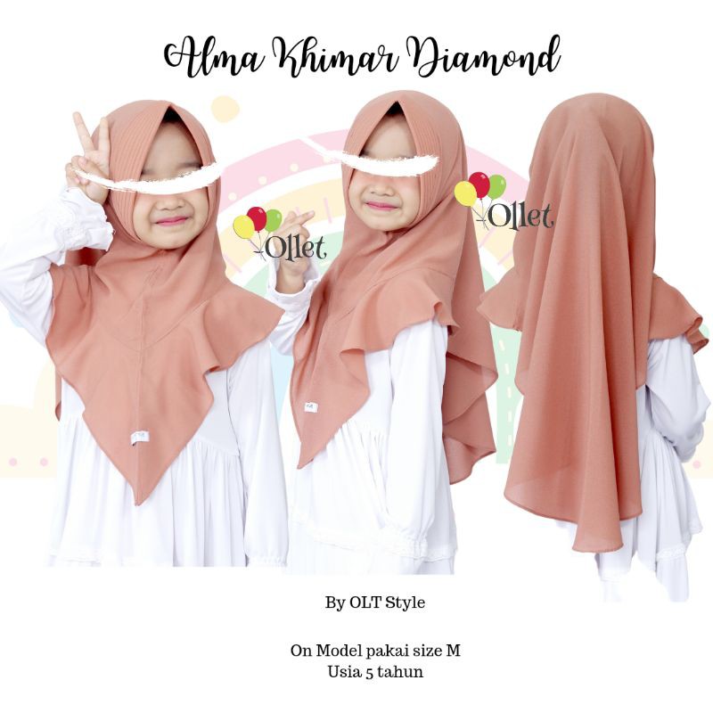 Ollet Khimar Alma Diamond