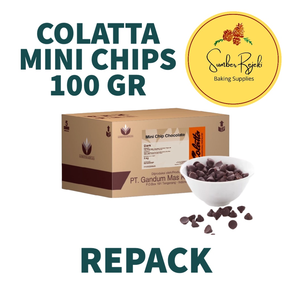 

Colatta Mini Chips Choco Chip Chocochip 100 Gr