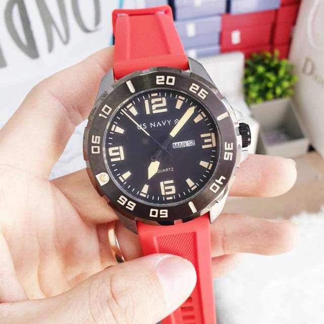 Jam Tangan Pria US Navy Original