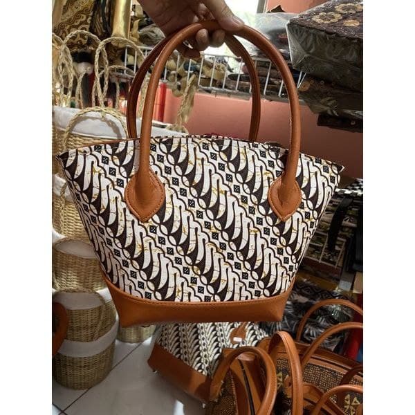 TAS VYNIL BATIK PREMIUM BAHAN HALUS-BATIK MURAH-BATIK WANITA-KAIN PERCA-DARI KAIN PERCA-KAIN PERCA MURAHv