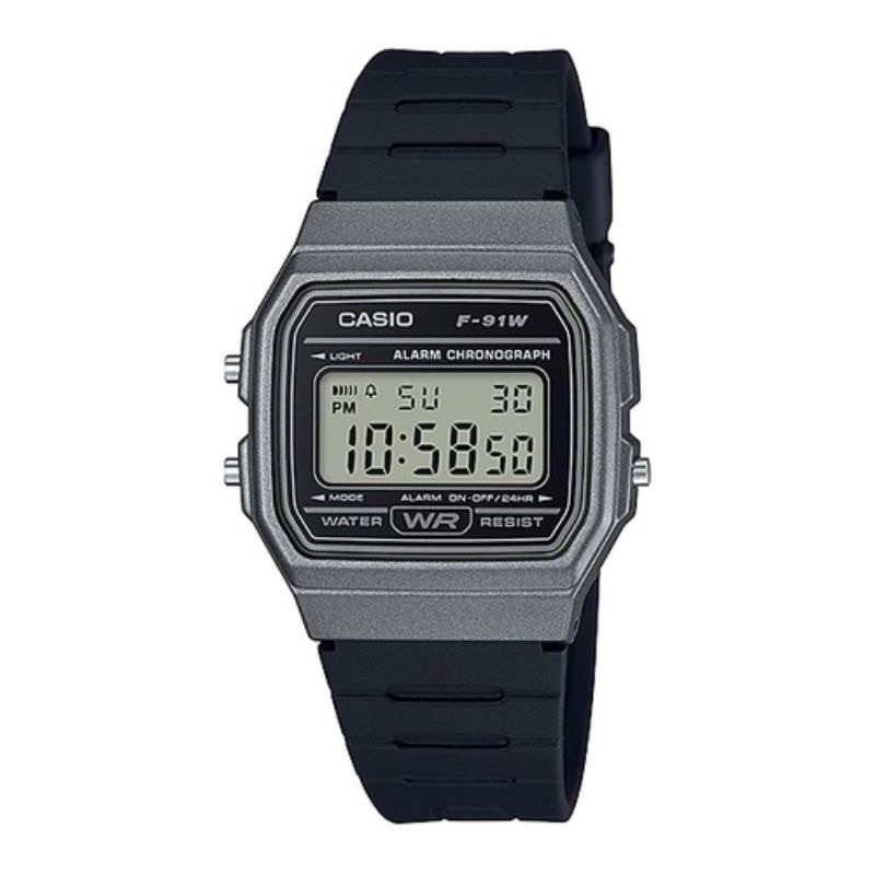 JAM TANGAN WANITA CASIO F-91WM-1BDF ORIGINAL