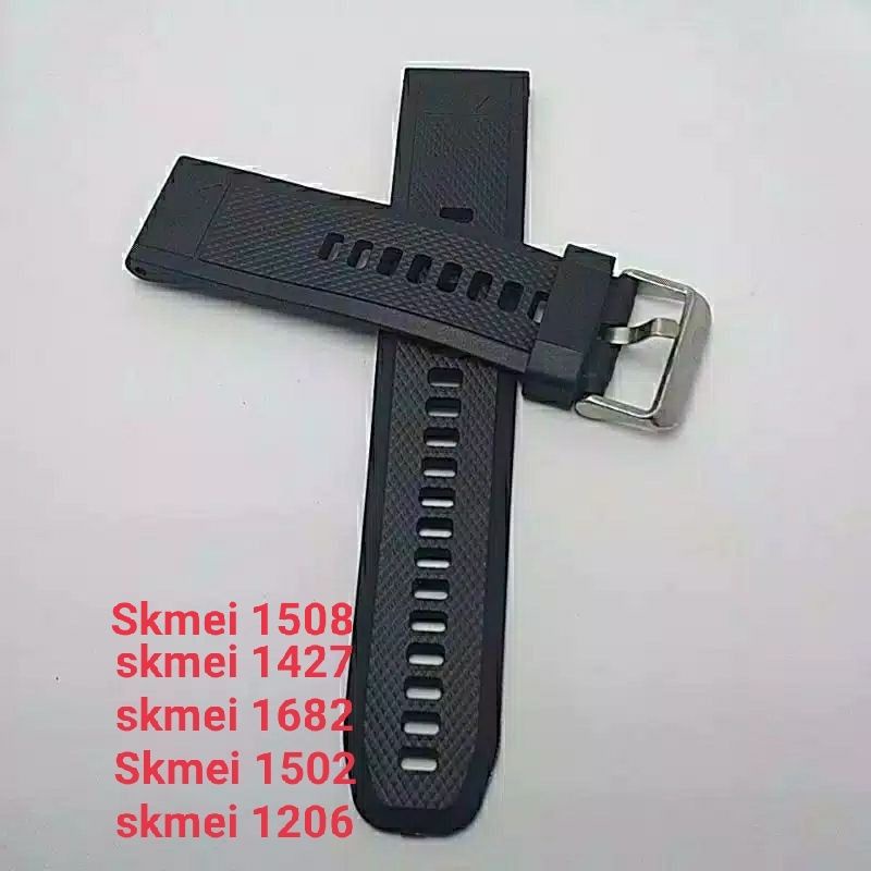 Tali Jam Tangan Skmei 1508 Skmei 1427 Skmei 1682  Skmei 1502 Skmei 1206 Strap Jam Tangan Skmei Rubber Strap Tali Jam Tangan karet