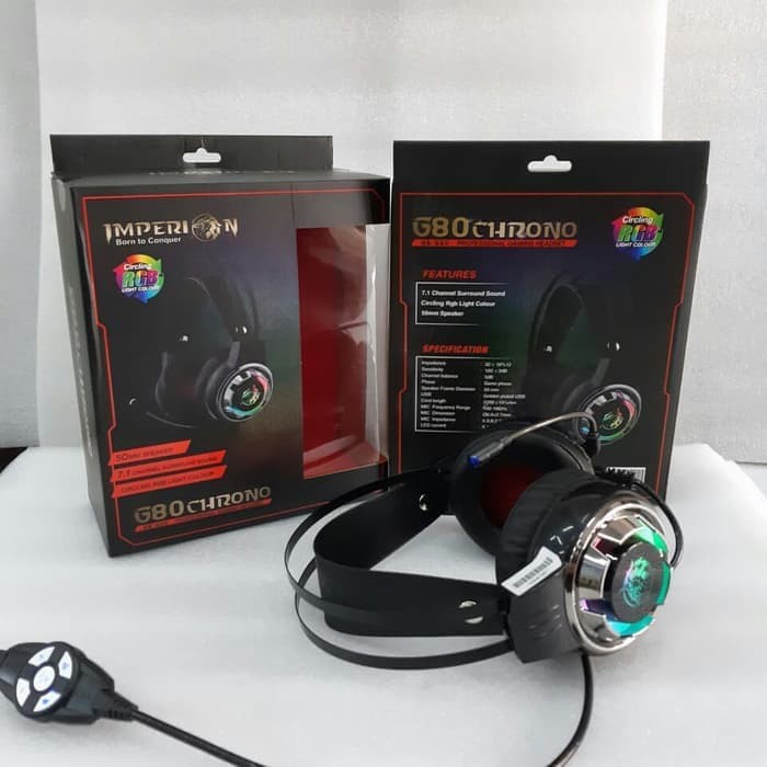 Imperion Gaming Headset HS-G80 Chrono RGB Original