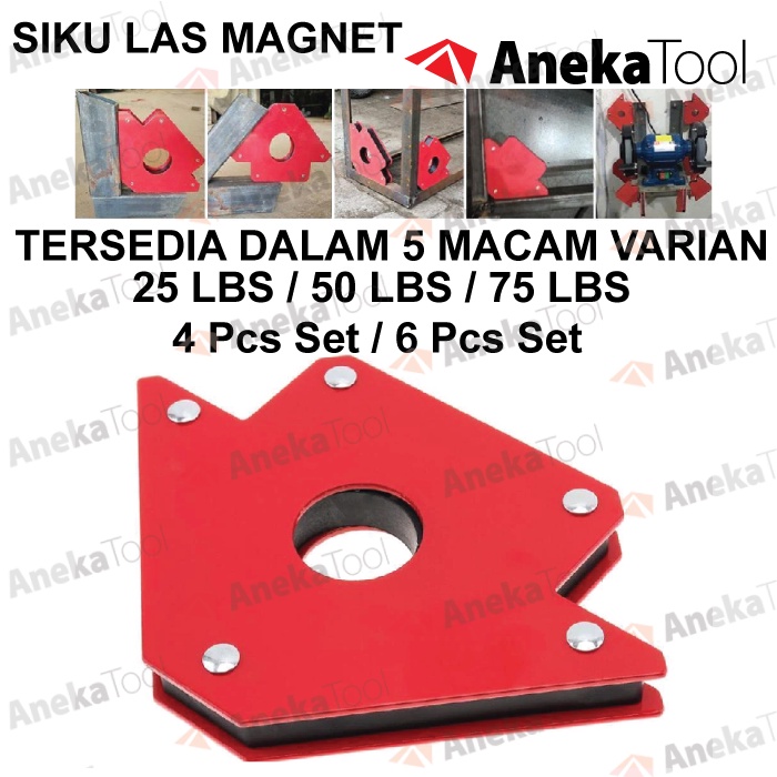 Siku Magnet Las 6 Pcs Set / Magnetic Welding Holder 6 Pcs