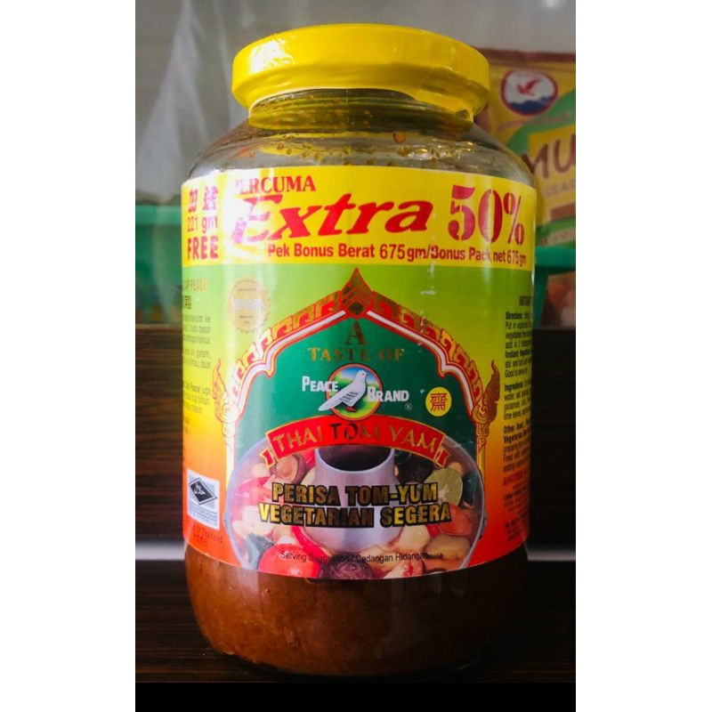 

tomyam vegetarian thailand 454gram extra 50%