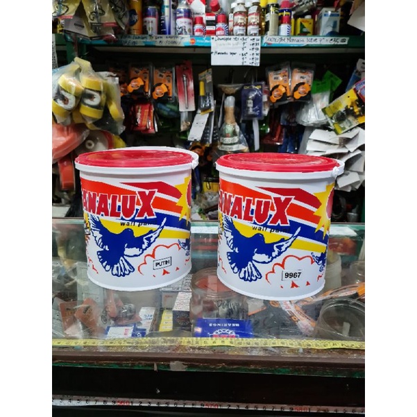 cat air / cat tembok merk SANALUX isi 4.3 kg