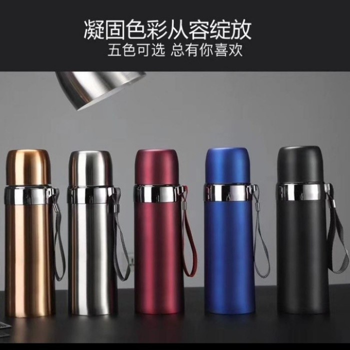 tumbler starbucks TALI POLOS VAKUM FROSTED STAINLESS 300ml - 500ml, Hitam H8Z0 TRANDY EXCLUSIVE term