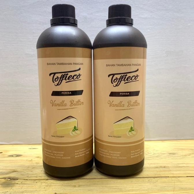 

TOFFIECO PERISA VANILLA BUTTER 1 KG UNTUK MAKANAN KUE COOKIES ROTI ---NEW---
