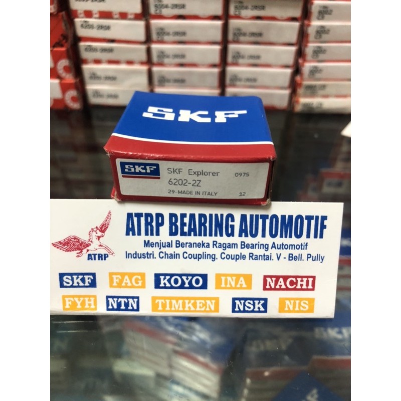 BALL BEARING 6202 2Z 6202 ZZ SKF ORIGNAL