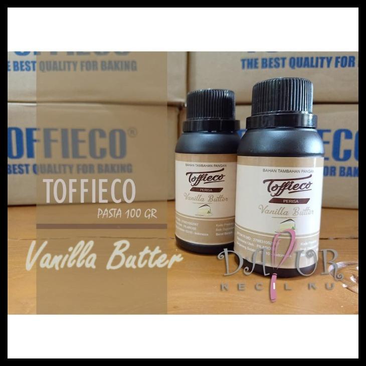 

[READY STOCK] PERISA / PASTA VANILLA BUTTER TOFFIECO 100 GR