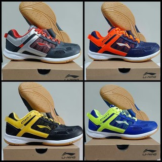 LINING ATTACK 4 IV JOJO  SEPATU  BADMINTON  ORIGINAL Shopee 