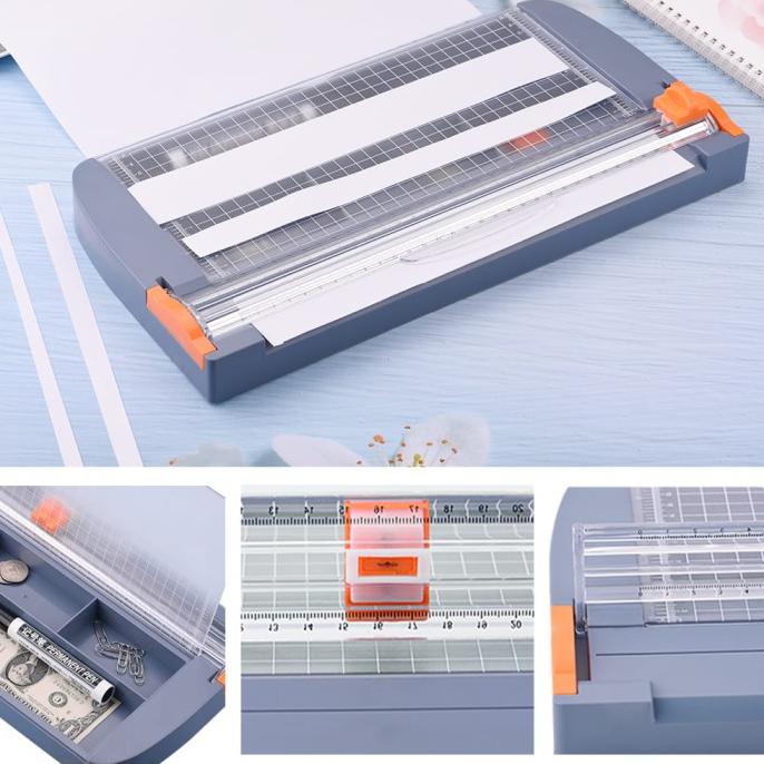 

Hemat Triple W 2In1 Paper Cutter Trimer A4 + Storage Alat Pemotong Kertas Diskon