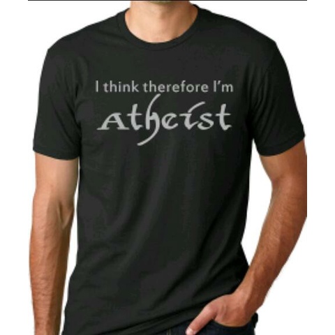 Baju kaos pria ATHEIS DISTRO M,L,XL