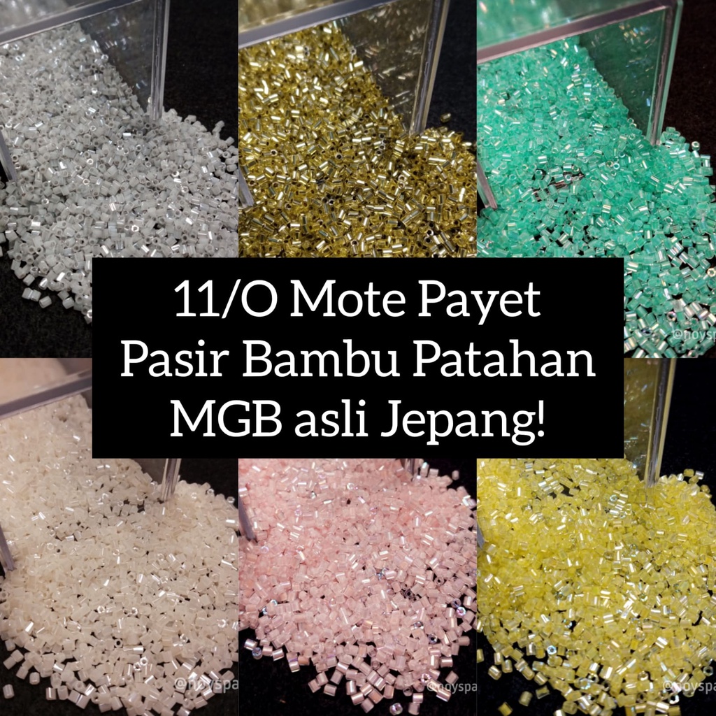 11/O Mote Payet Pasir Batang/Bambu Asli MGB Jepang