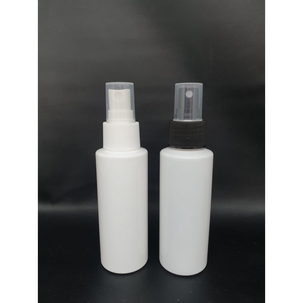 BOTOL SPRAY RF 100ML PUTIH WHITE CLEAR / BOTOL RF 100ML PUTIH WHITE RF BOTOL ISI ULANG KOSMETIK