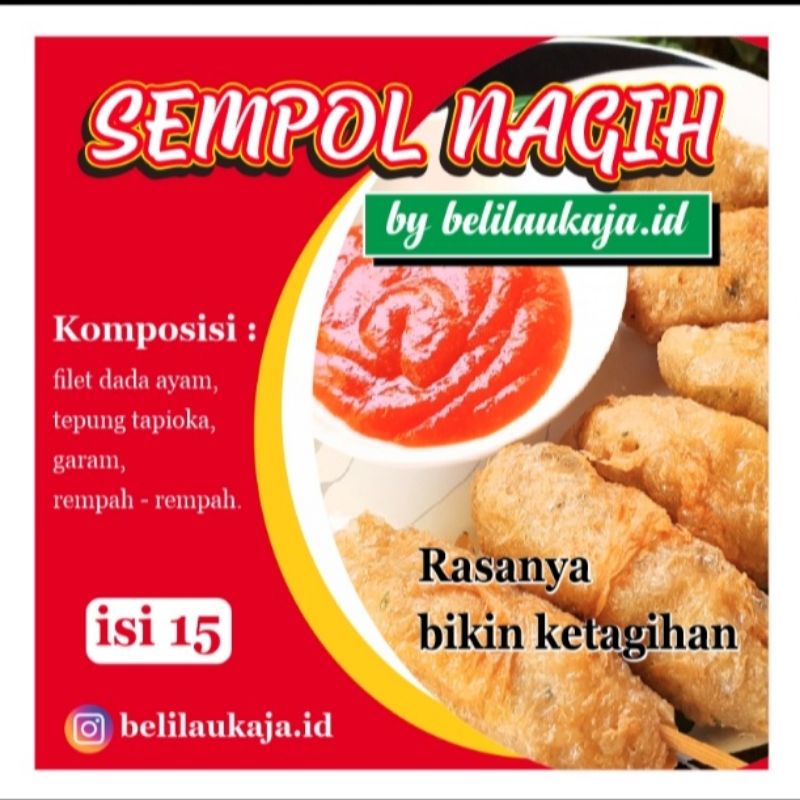 

sempolan / sempol ayam / sempolan ayam / frozen food