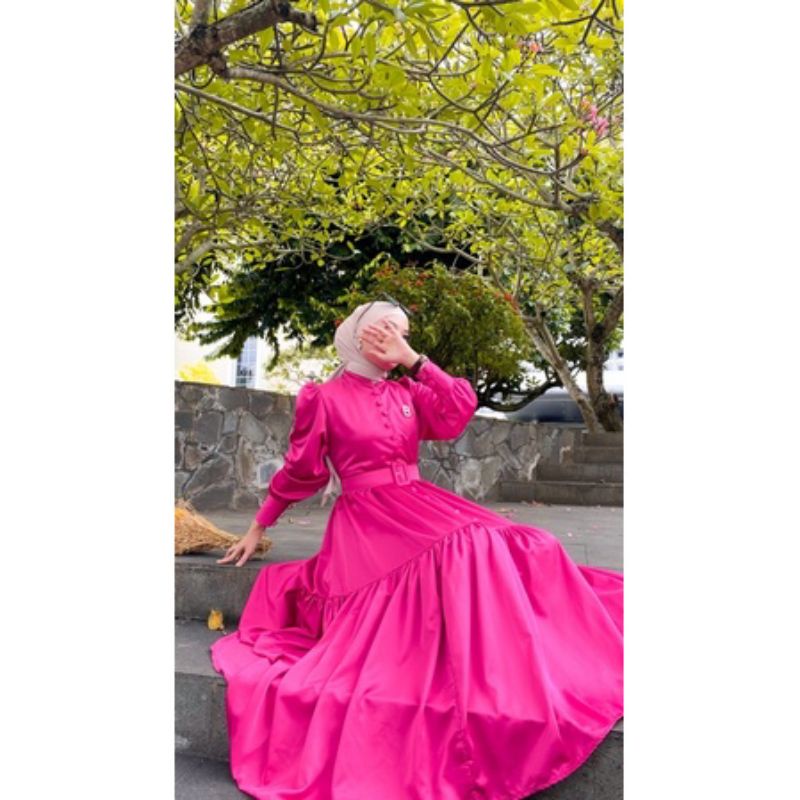 Ayumi Gamis Zahra Premium Import