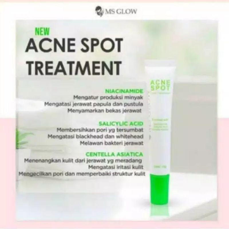 Acne Spot MS Glow Original Acne Gel Acne Treatment Penghilang Jerawat