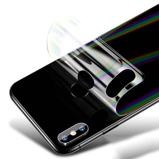 INFINIX NOTE 7 BACK SKIN AURORA CLEAR GARSKIN ANTI GORES BELAKANG TRANSPARAN D2