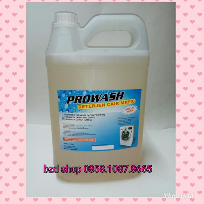 Prowash Deterjen Cair Premium Biru / Laundry / Rumah Tangga
