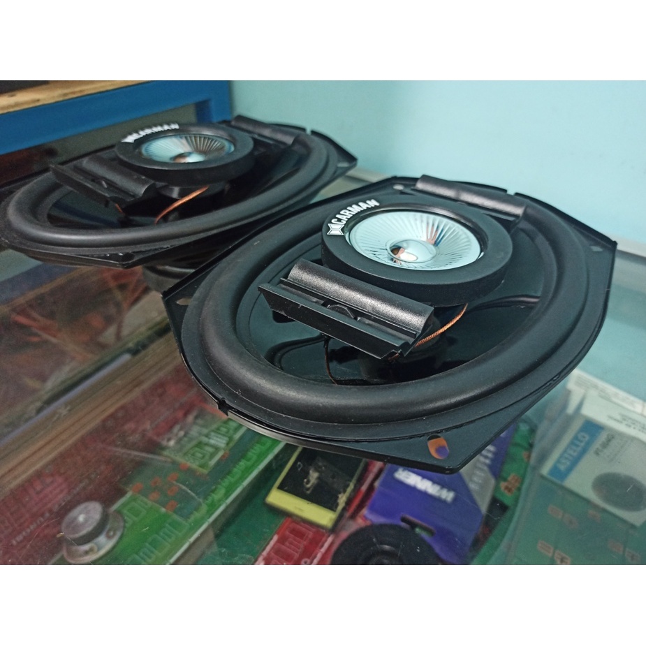 Speaker COAXIAL OVAL 4way 300w Mantap CARMAN SEPASANG