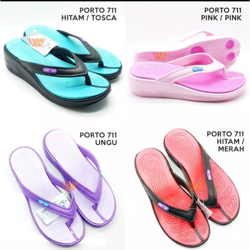 Sandal Jepit Wanita Porto 711 36-40 Ready Stok
