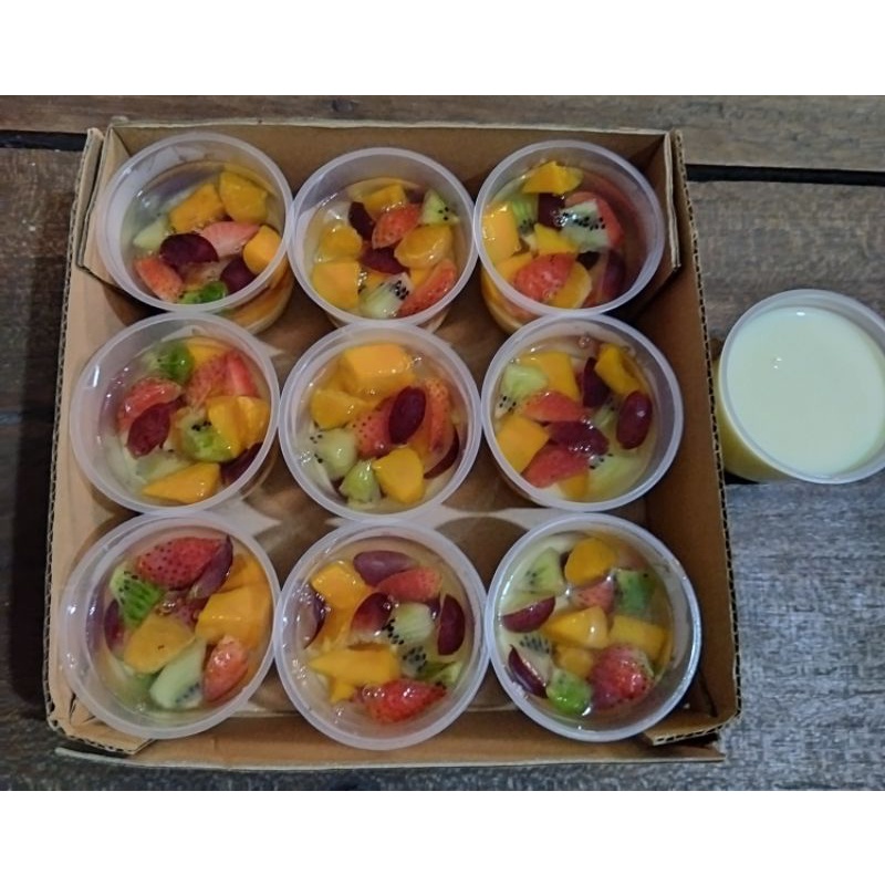 

Puding Buah Chesee Cake