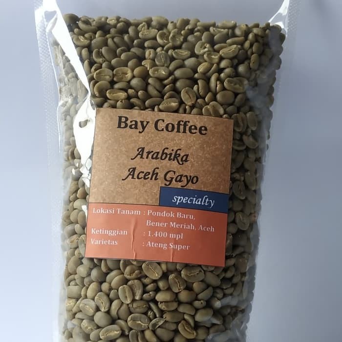 

Green Bean/biji kopi Arabika Aceh Gayo 1 kg
