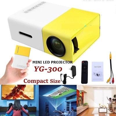 

Irled | Orisinil Mini Led Projector Yg300 Bonus Bubblewrap Packing