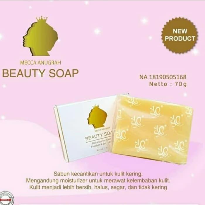 BEAUTY SOAP MECCA ANUGRAH SABUN PEMUTIH BIBIT COLLAGEN