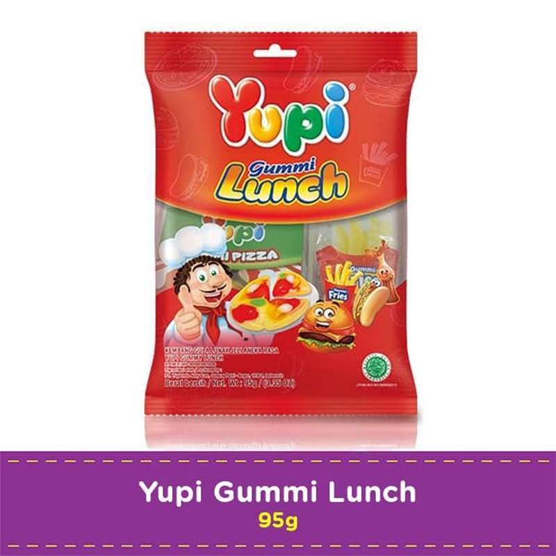 

Yupi Gummy Lunch Permen [95 g]