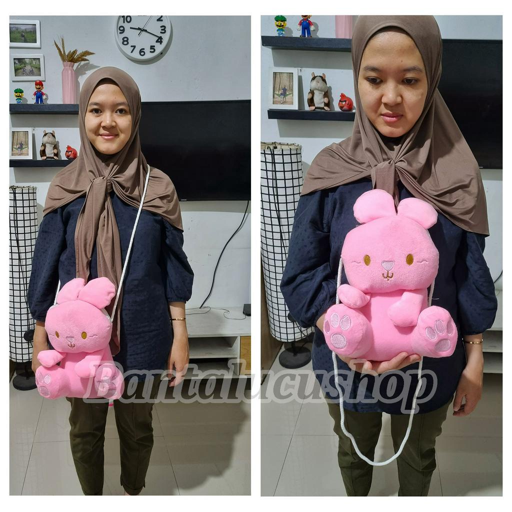 Tas Selempang Wanita Rabbit Tas Boneka Kelinci