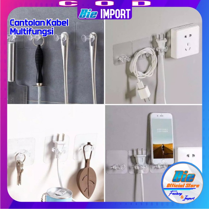 Holder Gantungan Kabel Multifungsi Impor Best Seller