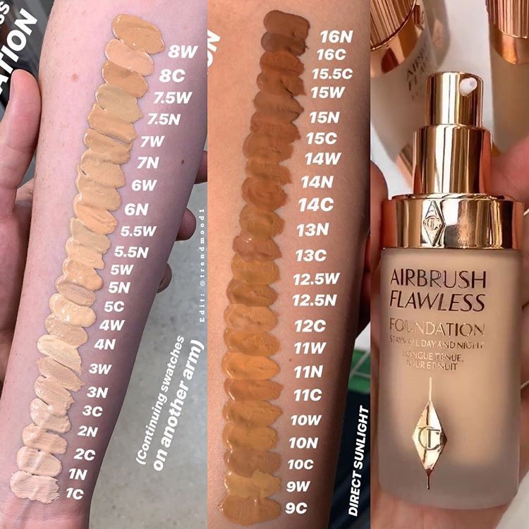 BEAUTYBANK - CHARLOTTE TILBURY AIRBRUSH FLAWLESS FOUNDATION