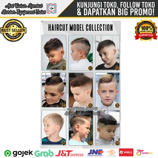 Jual Poster Model Rambut Terbaru Barber Model Pangkas Rambut Barbershop ...