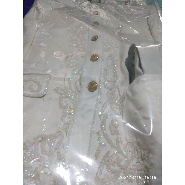 baju pengantin pria preloved beskap