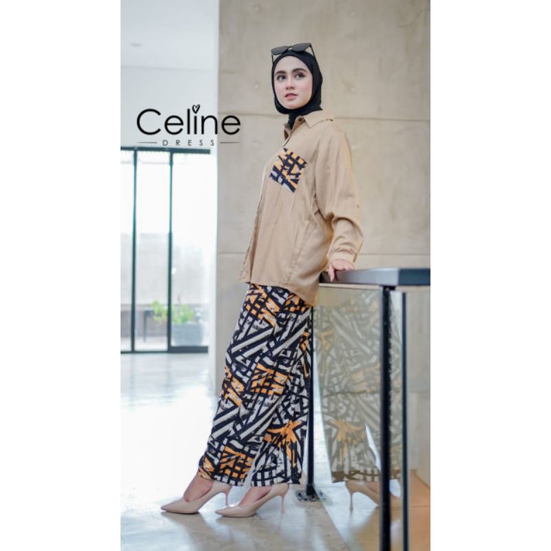 setelan pajamas Rachel by Celine dress