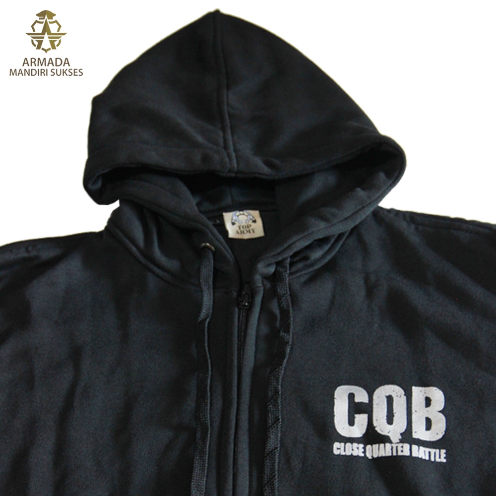 Hoodie Close Quarter Battle Ritsleting - Sweater CQB Ritsleting