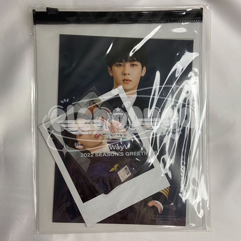 SEALED PHOTOPACK SEASON GREETING 2022 KUN WAYV PP SG22