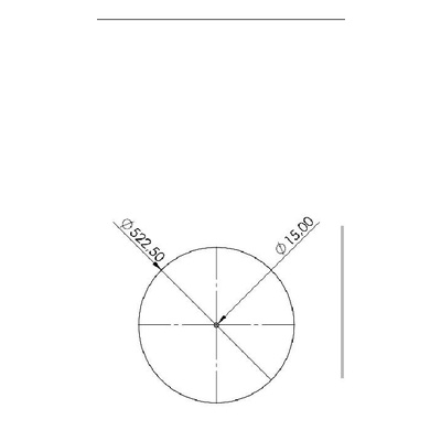 Besi Plat Bulat 2mm Od. 522mm Id. 15mm