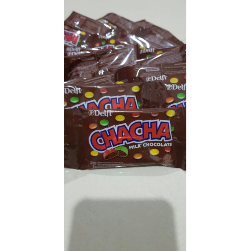 

chacha cokelat satu renceng isi 10