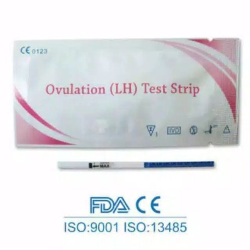 Alat Tes Masa Subur Ovulasi Ovulation Test KB Alami Free Cawan Urine