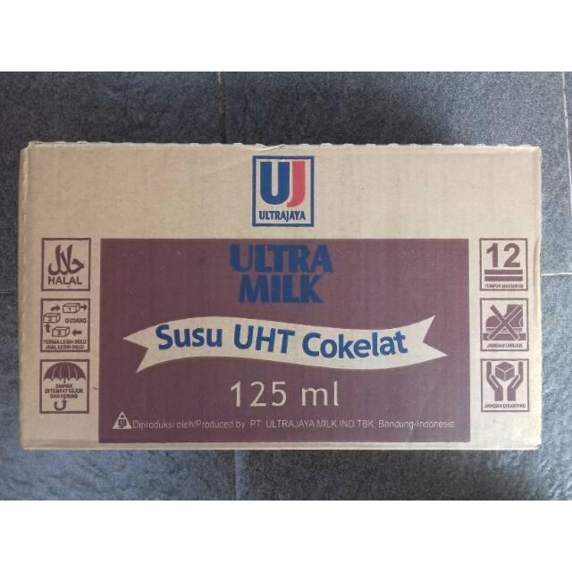 

Susu UHT Cokelat Satu karton@40pak 125ml