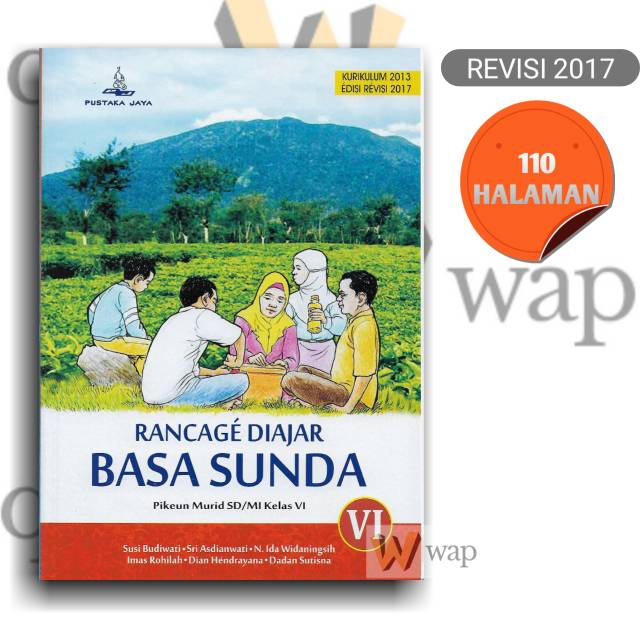 Buku Rancage Diajar Basa Sunda Kelas 6 Sd Kurikulum 2013 Shopee Indonesia