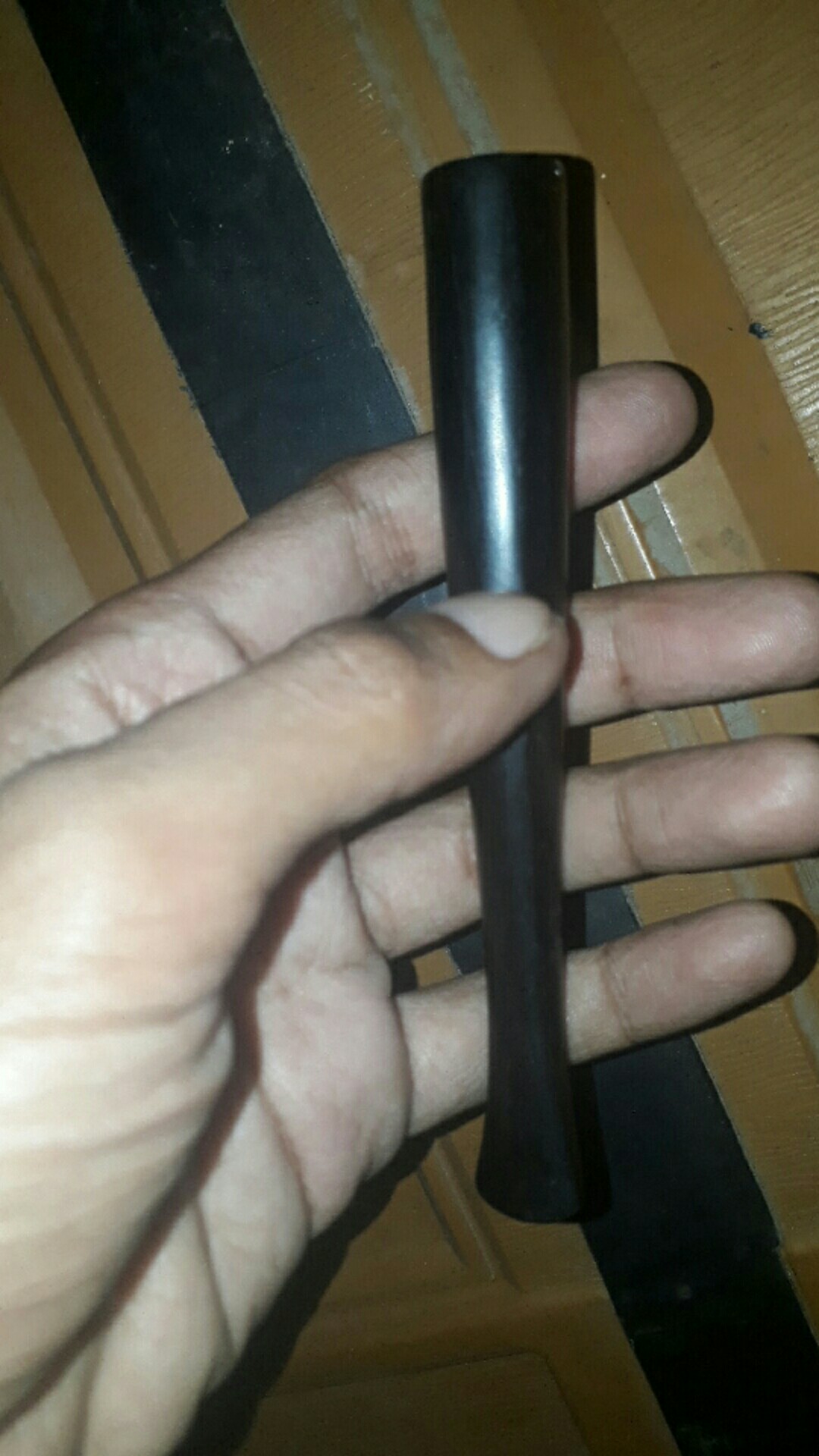 Once Pipa Rokok Kayu Kelor Hitam 12 Cm Kode Prkkh126