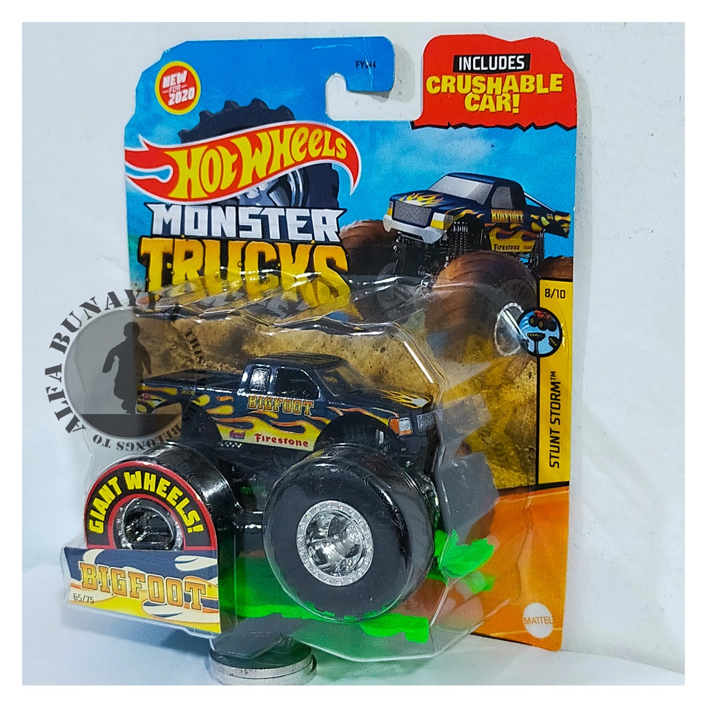 Hot Wheels Monster Trucks - FORD PICK UP BIGFOOT SERIES - Hotwheels Truck Original