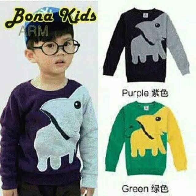 Sweater anak laki laki 3 tahun 4 tahun