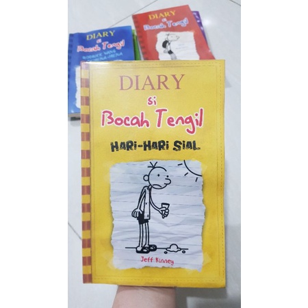 (ori, bekas) Diary Si Bocah Tengil - Hari-hari sial / Diary of a Wimpy Kid (novel terjemhan anak)