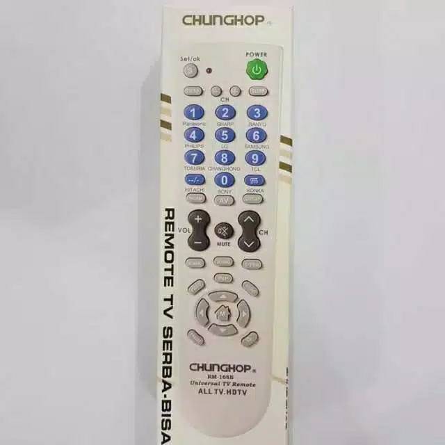 REMOT TV UNIVERSAL ALL TIPE/MEREK TV CHUNGHOP