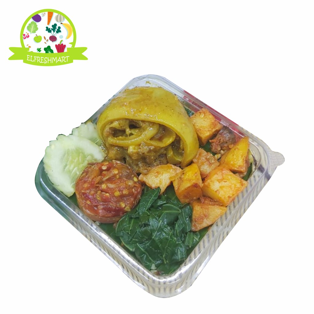 

Nasi gulai tunjang mini